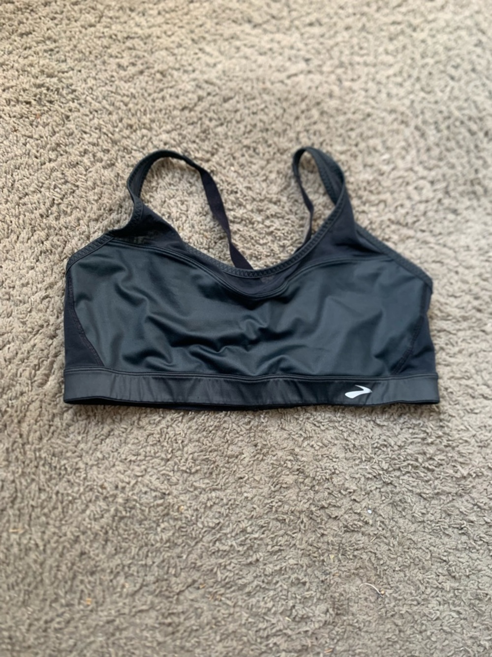 Brooks Black Low-Impact Sports Bra